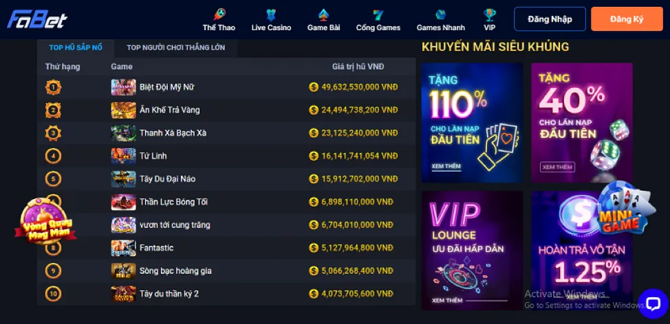 Chương Trình VIP